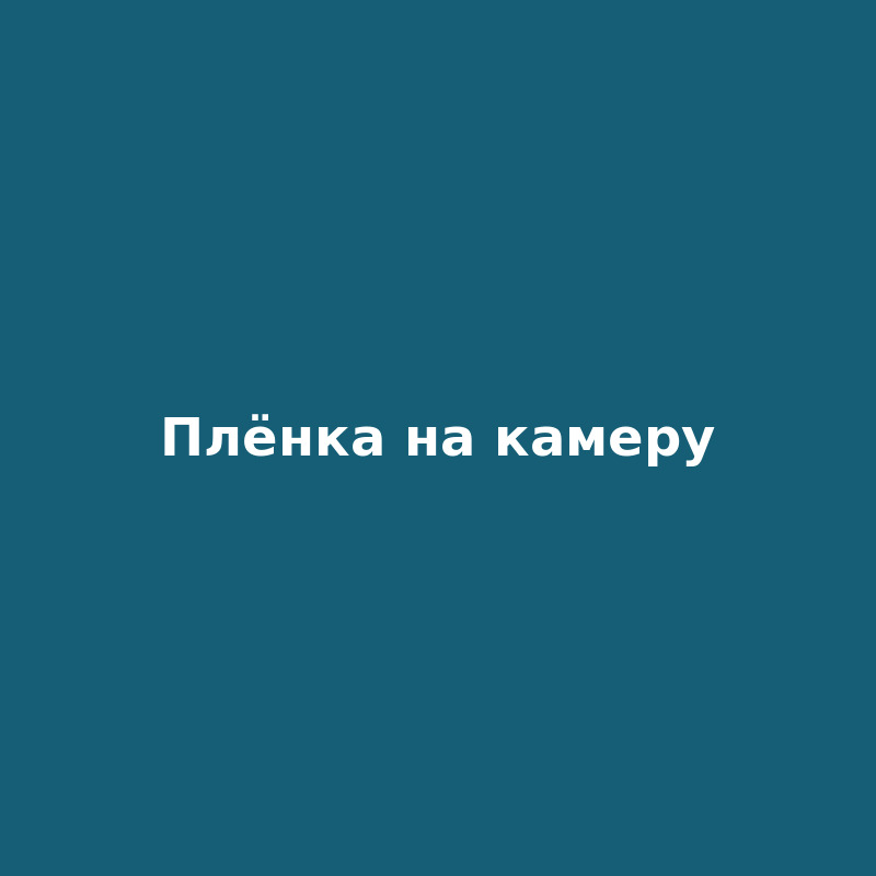 Плёнка на камеру